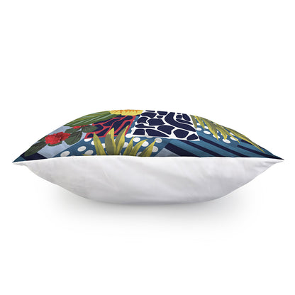 Exotic Patchwork Pattern Print Pillow Cover