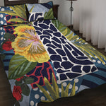 Exotic Patchwork Pattern Print Quilt Bed Set