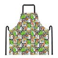 Exotic Tropical Giraffe Pattern Print Apron