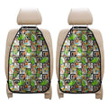 Exotic Tropical Giraffe Pattern Print Car Seat Organizers