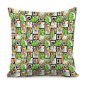 Exotic Tropical Giraffe Pattern Print Pillow Cover