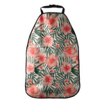 Exotic Tropical Hibiscus Pattern Print Car Seat Organizers