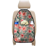 Exotic Tropical Hibiscus Pattern Print Car Seat Organizers