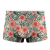 Exotic Tropical Hibiscus Pattern Print Men's Boxer Briefs