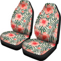 Exotic Tropical Hibiscus Pattern Print Universal Fit Car Seat Covers