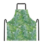 Exotic Tropical Leaf Pattern Print Apron