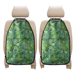 Exotic Tropical Leaf Pattern Print Car Seat Organizers