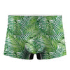 Exotic Tropical Leaf Pattern Print Men's Boxer Briefs