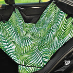 Exotic Tropical Leaf Pattern Print Pet Car Back Seat Cover
