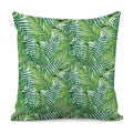 Exotic Tropical Leaf Pattern Print Pillow Cover