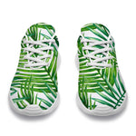 Exotic Tropical Leaf Pattern Print Sport Shoes GearFrost