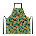 Exotic Tropical Pineapple Pattern Print Apron