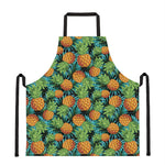 Exotic Tropical Pineapple Pattern Print Apron