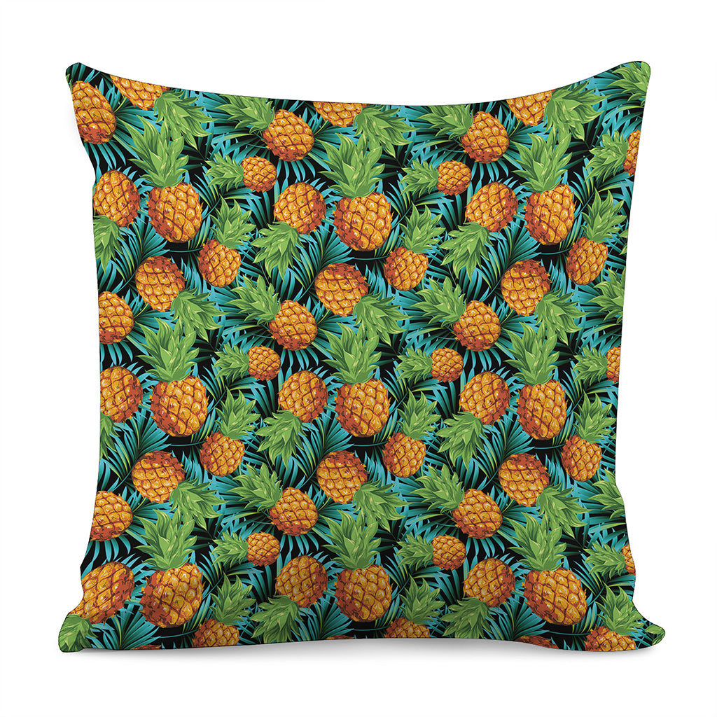 Exotic Tropical Pineapple Pattern Print Pillow Cover