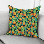 Exotic Tropical Pineapple Pattern Print Pillow Cover