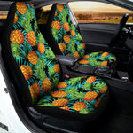 Exotic Tropical Pineapple Pattern Print Universal Fit Car Seat Covers