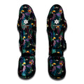 Exotic Tropical Toucan Pattern Print Muay Thai Shin Guards