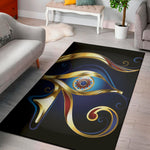 Eye Of Horus Amulet Print Area Rug