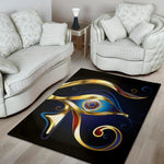 Eye Of Horus Amulet Print Area Rug