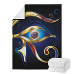 Eye Of Horus Amulet Print Blanket