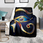 Eye Of Horus Amulet Print Blanket