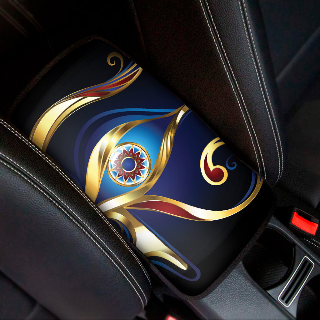 Eye Of Horus Amulet Print Car Center Console Cover