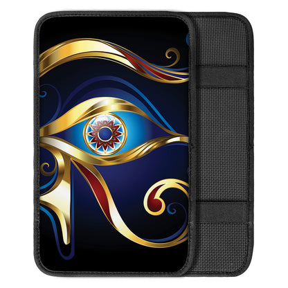 Eye Of Horus Amulet Print Car Center Console Cover