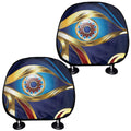 Eye Of Horus Amulet Print Car Headrest Covers