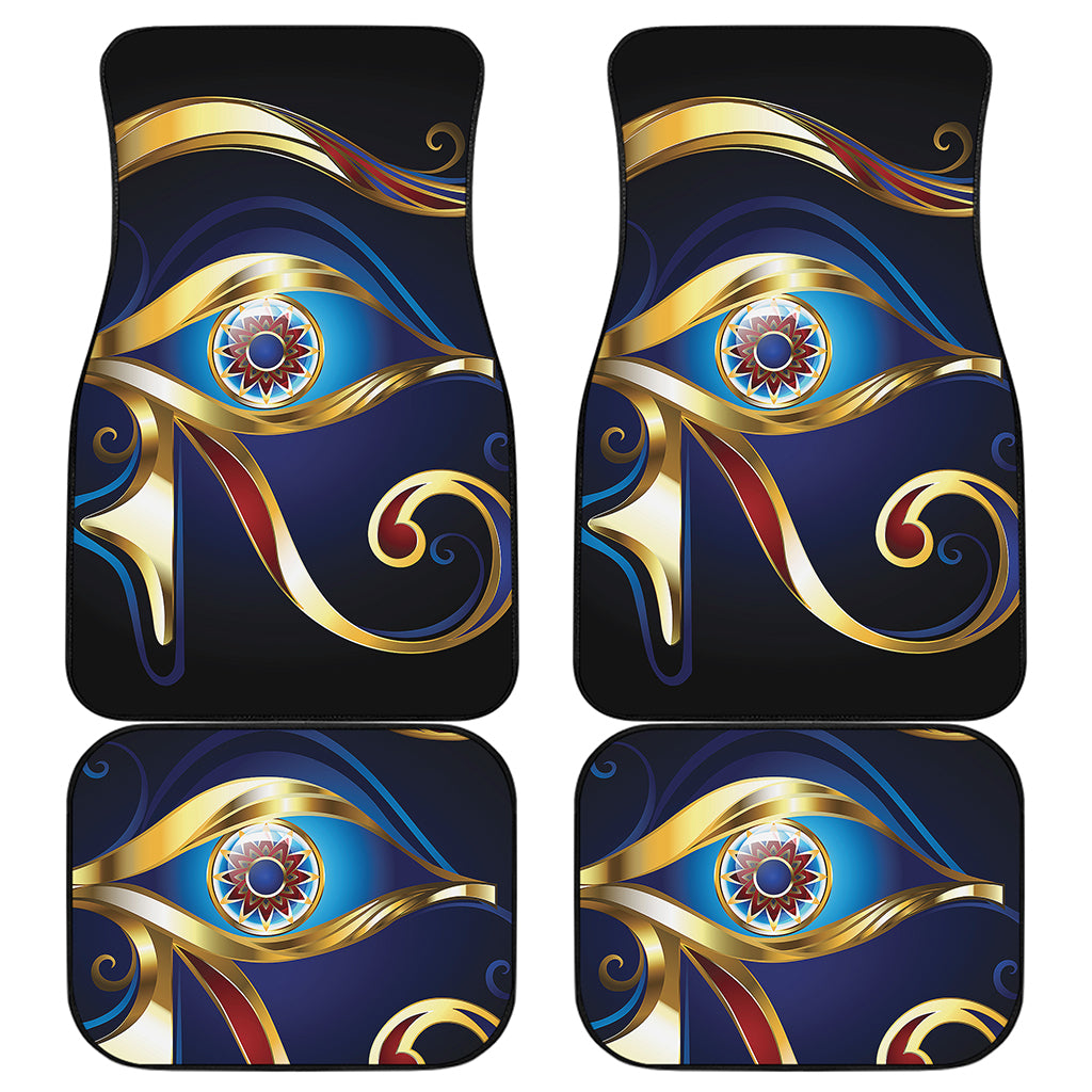 Eye Of Horus Amulet Print Front and Back Car Floor Mats