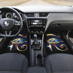 Eye Of Horus Amulet Print Front and Back Car Floor Mats