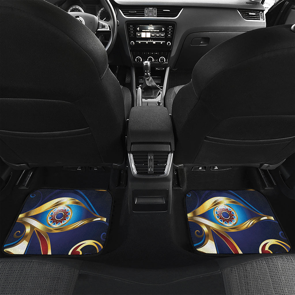 Eye Of Horus Amulet Print Front and Back Car Floor Mats