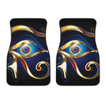 Eye Of Horus Amulet Print Front Car Floor Mats