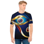 Eye Of Horus Amulet Print Men's T-Shirt