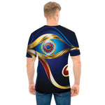 Eye Of Horus Amulet Print Men's T-Shirt