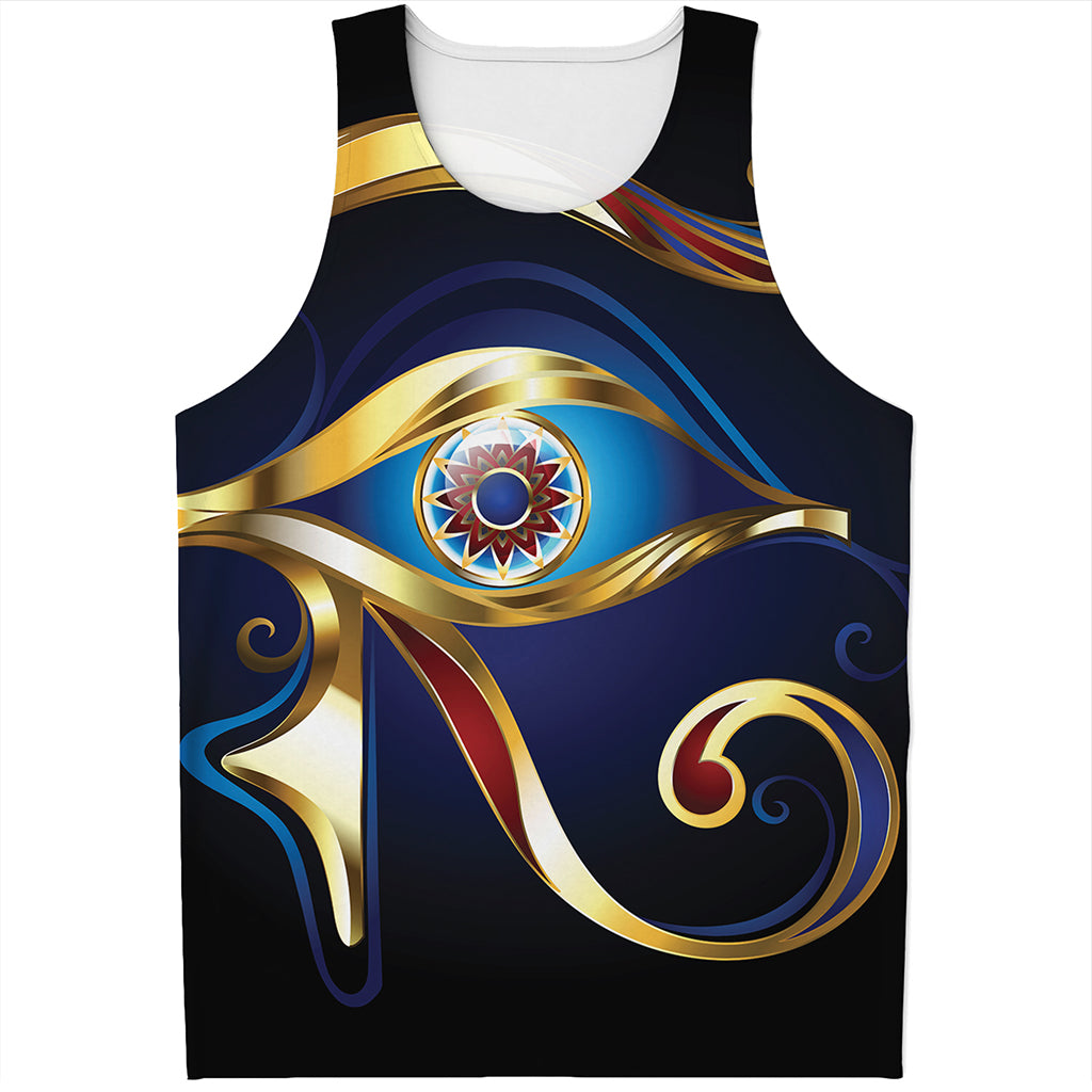 Eye Of Horus Amulet Print Men's Tank Top