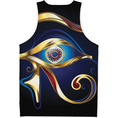 Eye Of Horus Amulet Print Men's Tank Top