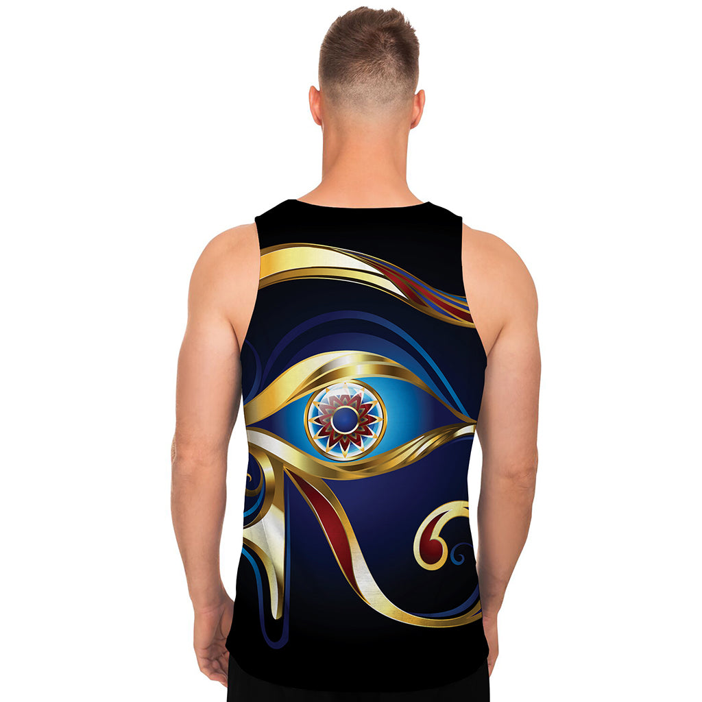 Eye Of Horus Amulet Print Men's Tank Top