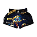 Eye Of Horus Amulet Print Muay Thai Boxing Shorts
