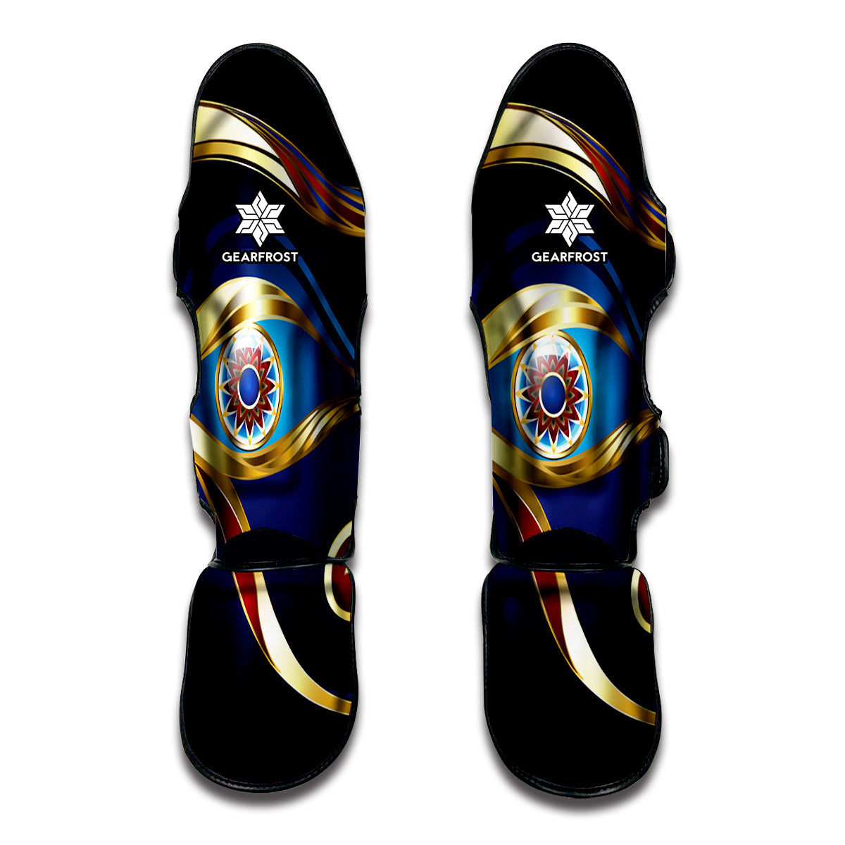 Eye Of Horus Amulet Print Muay Thai Shin Guard