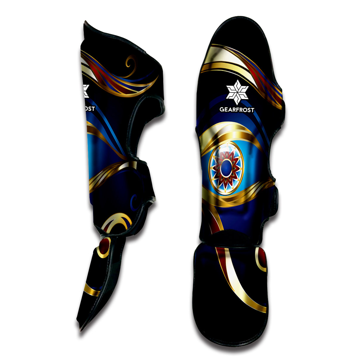 Eye Of Horus Amulet Print Muay Thai Shin Guard