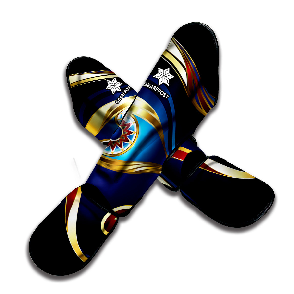 Eye Of Horus Amulet Print Muay Thai Shin Guard