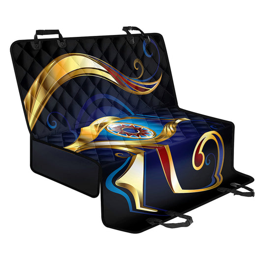 Eye Of Horus Amulet Print Pet Car Back Seat Cover