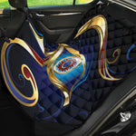 Eye Of Horus Amulet Print Pet Car Back Seat Cover