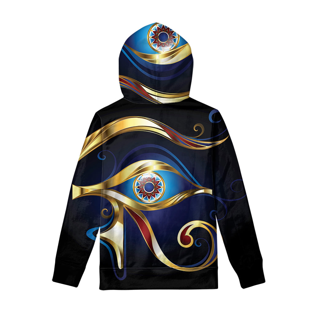 Eye Of Horus Amulet Print Pullover Hoodie
