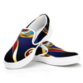 Eye Of Horus Amulet Print White Slip On Sneakers
