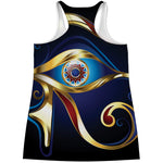 Eye Of Horus Amulet Print Women's Racerback Tank Top