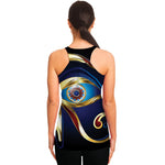 Eye Of Horus Amulet Print Women's Racerback Tank Top