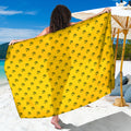 Eye Of Horus Symbol Pattern Print Beach Sarong Wrap