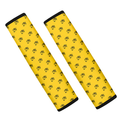 Eye Of Horus Symbol Pattern Print Car Seat Belt Covers