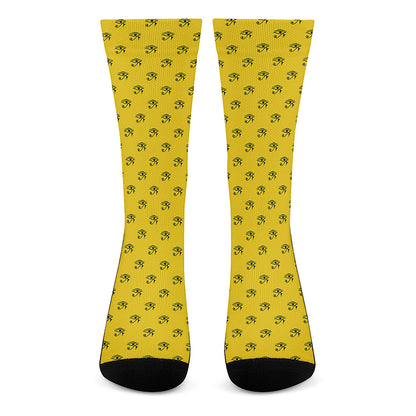 Eye Of Horus Symbol Pattern Print Crew Socks